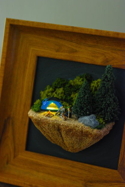 Framed Moment- lets go Camping