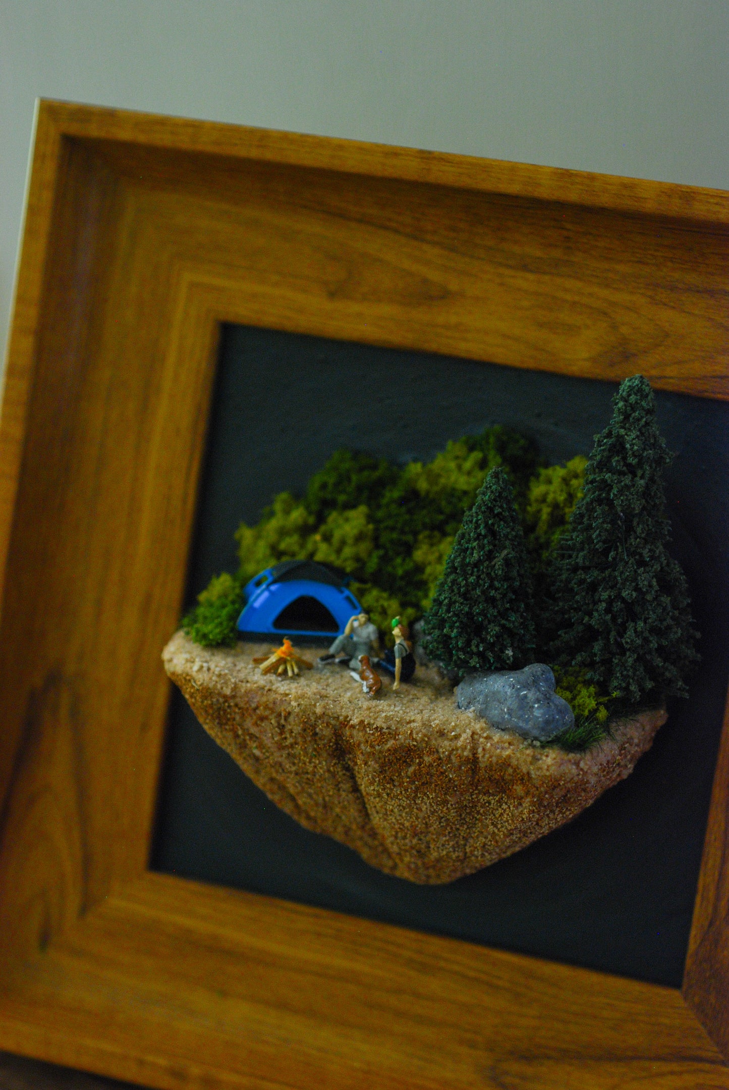 Framed Moment- lets go Camping