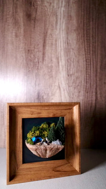 Framed Moment- lets go Camping